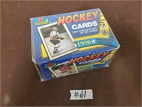1990 sealed box of hockey cards