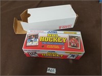 1990 sealed box of hockey cards