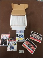 box of hockey cards