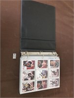 Large binder of hockey cards