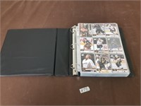 Large binder of hockey cards