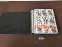 Large binder of hockey cards