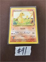 1990's Pokemon card "Charmander"