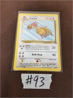 1990's Pokemon card "Fearow"