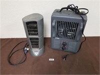 Heater and fan (tested and works)