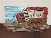 Unique country/western 3D wall art