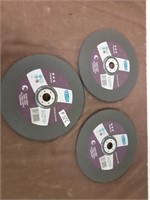 9" grinding discs New lot of 3
