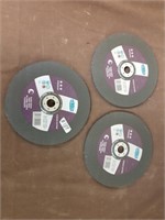 9" grinding discs New lot of 3