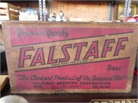 Vintage Falstaff Beer Case - No Bottles
