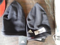 Black Adidas Skull Caps-Beanies (new w/tags)