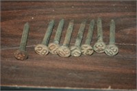 Vintage 1928-34 Railroad Tie Nails - 8