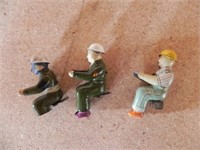 Vintage Tin Men for Toy Machinery