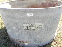 Big Husky Galvanized Water Tank