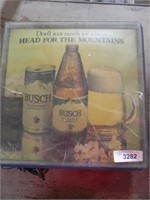 Vintage Busch Lighted Beer Sign (works)