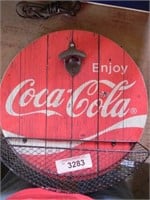 Coca Cola Wall Decor w/bottle opener