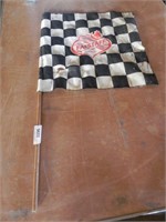 Vintage Falstaff Beer Racing Flag