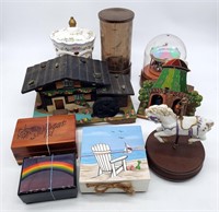 Music Box Collection Grouping - Weather Houses+