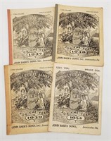 Agricultural Almanacs 1937-39 112-114th Volumes