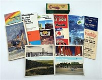 Vintage Travel Maps, Postcards & Advertising
