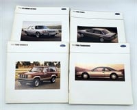 FORD Promotional Brochures 1990 Bronco, Tempo, TB+