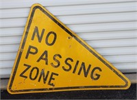Street Sign - No Passing Zone