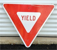 Street Sign - Yield Triangle