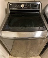LG top loading direct drive hE clothes washer