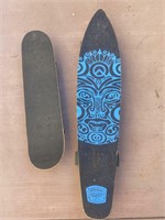 2pc Skateboard: 31, 44 inches in length