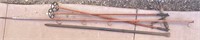 1” Iron Metal Prybar,yard Hook, Trekking Poles