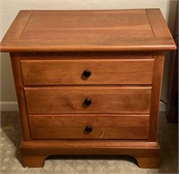 2 Drawer Wooden Night Stand