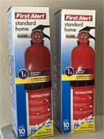2pc First Alert A B C Fire Extinguishers