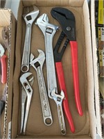 Adjustable Wrenches, Crescent Pliers, Wrenches