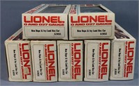 (7) Lionel O-Gauge 6-9454 Boxcars w/ Boxes