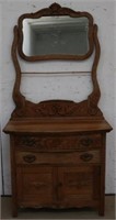 Antique Washstand w/Mirror