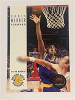 Rookie Card: 1994 SkyBox Chris Webber Card #227