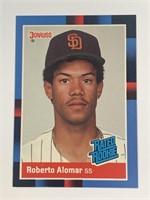 Rookie Card: 1987 Donruss Roberto Alomar