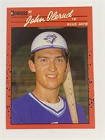 Rookie Card: 1989 Donruss John Olerude Card #711