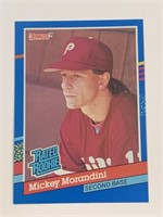 Rookie Card: 1990 Donruss Mickey Morandini