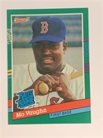 Rookie Card: 1990 Donruss Mo Voughn Card #430