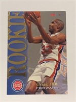 Rookie Card: 1995 NBA Hoops Grant Hill Card #322