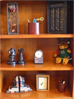 Bookshelf Contents - Candle Holder, Bookends ++