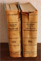 Colorado Session Laws Books 1933 & 1935 (2)