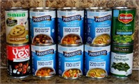 Canned Soups, Canned Veggies