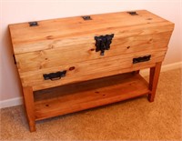 Rustic Bunkhouse Table Chest / Dresser