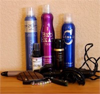 Hair Care Supplies, Clips & Conair Curing Iron