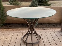 42" Glass Top Table