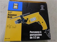 Powerfist Hammer Drill 1/2"