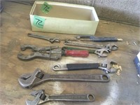 crescent wrenches, more