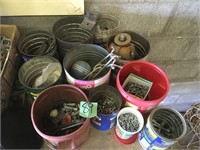 lg lot nuts, screws, bolts, more