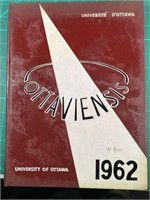 1962 OTTAWA UNIVERSITY YEAR  BOOK